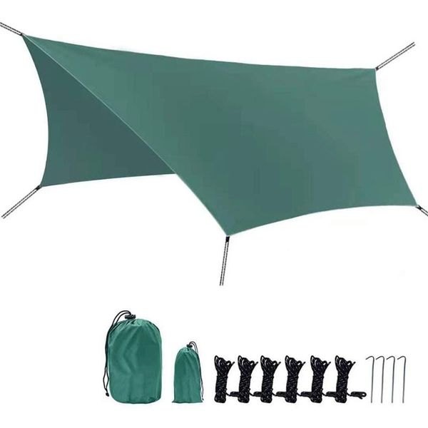 tents and shelters camping tarp waterproof rain tent essential survival gear sunshade multifunctional outdoor awning 118x118inch
tents and shelters camping tarp waterproof rain tent essential survival gear sunshade multifunctional outdoor awning 118x118inch
