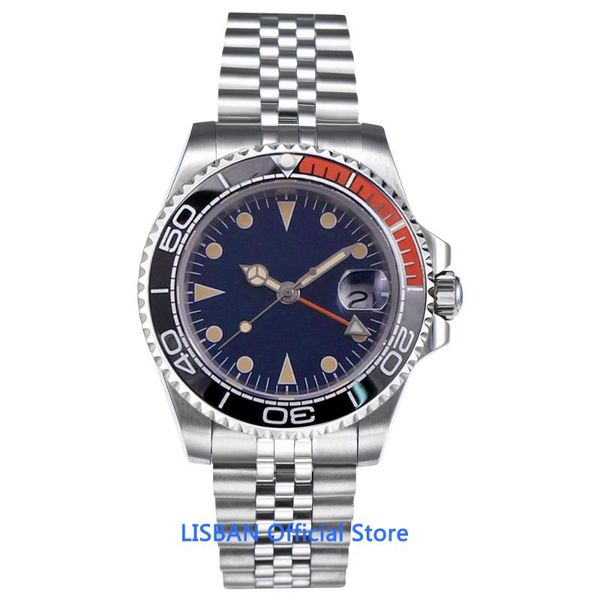 wristwatches 40mm automatic mechanical watch men business sapphire crystal sterile dial luminous waterproof calendar wristwatch, Slivery;brown
wristwatches 40mm automatic mechanical watch men business sapphire crystal sterile dial luminous waterproof calendar wristwatch, Slivery;brown
