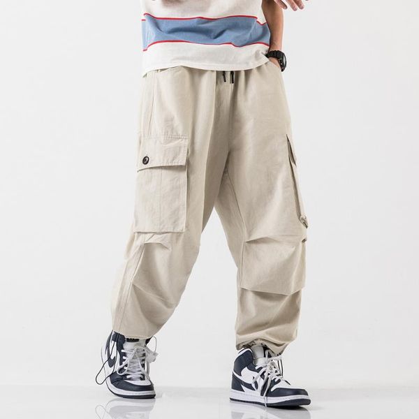 men's cargo pants men hip hop loose streetwear cotton casual mens trousers joggers male fashion sweatpants man, Black
men's cargo pants men hip hop loose streetwear cotton casual mens trousers joggers male fashion sweatpants man, Black