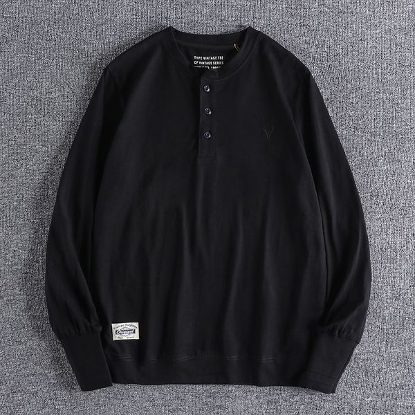 2021 longer cuffs thread cotton new autumn henley shirt breathable and comfortable, versatile casual long sleeve t-shirt 0445 0fgo, White;black
2021 longer cuffs thread cotton new autumn henley shirt breathable and comfortable, versatile casual long sleeve t-shirt 0445 0fgo, White;black
