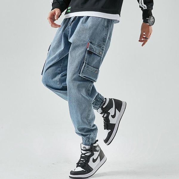 men's jeans brand men pants 2021 man clothing fashion black/blue long trousers patchwork streetwear casual plus size 5xl cargo clothes
men's jeans brand men pants 2021 man clothing fashion black/blue long trousers patchwork streetwear casual plus size 5xl cargo clothes