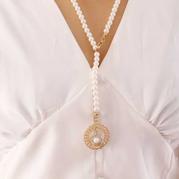 factory wholesale jewelry pearl personality creative women geometric metal necklace versatile sweater chain n746 party gift
factory wholesale jewelry pearl personality creative women geometric metal necklace versatile sweater chain n746 party gift