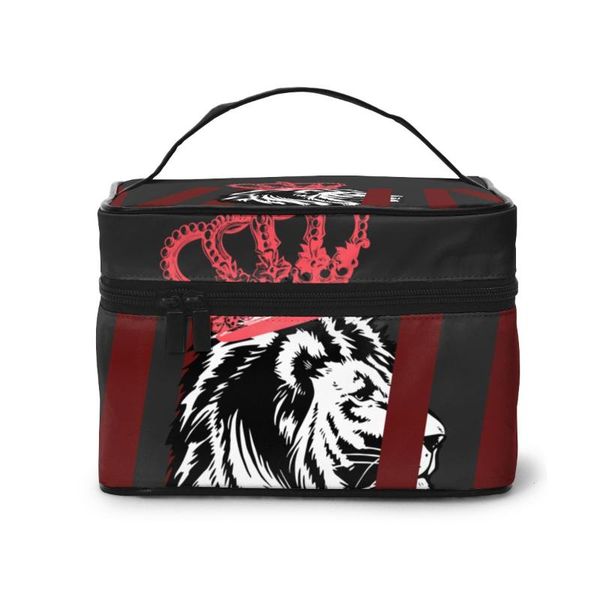 royalty crown lion the king of forest makeup bag women cosmetic bag toiletries organizer storage make up cases
royalty crown lion the king of forest makeup bag women cosmetic bag toiletries organizer storage make up cases
