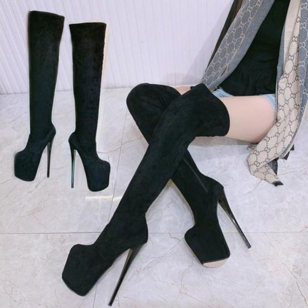 boots super high heels women 20cm platform boot black over the knee large size 34-50 shoes woman nightclub pumps botas
boots super high heels women 20cm platform boot black over the knee large size 34-50 shoes woman nightclub pumps botas