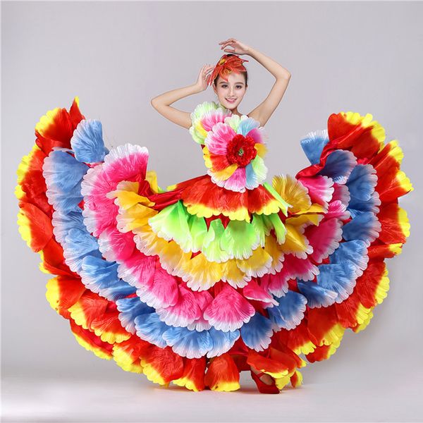 2021 new 360 degrees/yards plus size women spanish flamenco floral petal maxi gypsy girls stage performance belly dance costumes s0lx, Black;gray
2021 new 360 degrees/yards plus size women spanish flamenco floral petal maxi gypsy girls stage performance belly dance costumes s0lx, Black;gray