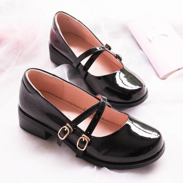 fairy round-head flats women's shoes mary jane cross lolita vintage girls retro mid jump three.5cm harujuku cosplay play h75i, Black
fairy round-head flats women's shoes mary jane cross lolita vintage girls retro mid jump three.5cm harujuku cosplay play h75i, Black