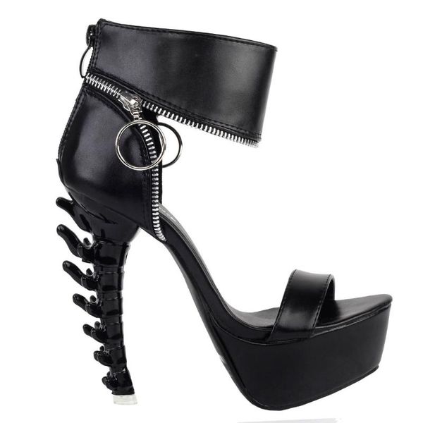 dress shoes lf80634 punk black zip ring ankle strap platform bone heel sandals size 5/6/7/8/9/9.5
dress shoes lf80634 punk black zip ring ankle strap platform bone heel sandals size 5/6/7/8/9/9.5