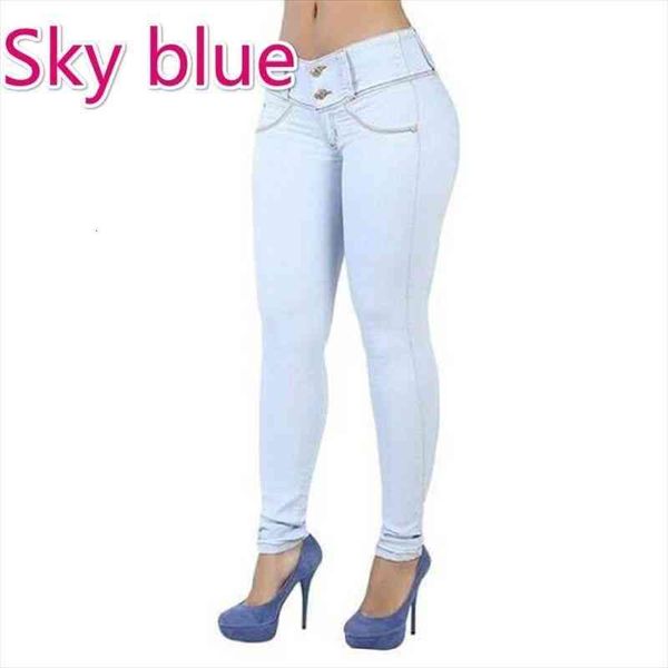 fashion blue button mid womens jeans high waist denim pants solid slim pencil trousers street skinny
fashion blue button mid womens jeans high waist denim pants solid slim pencil trousers street skinny