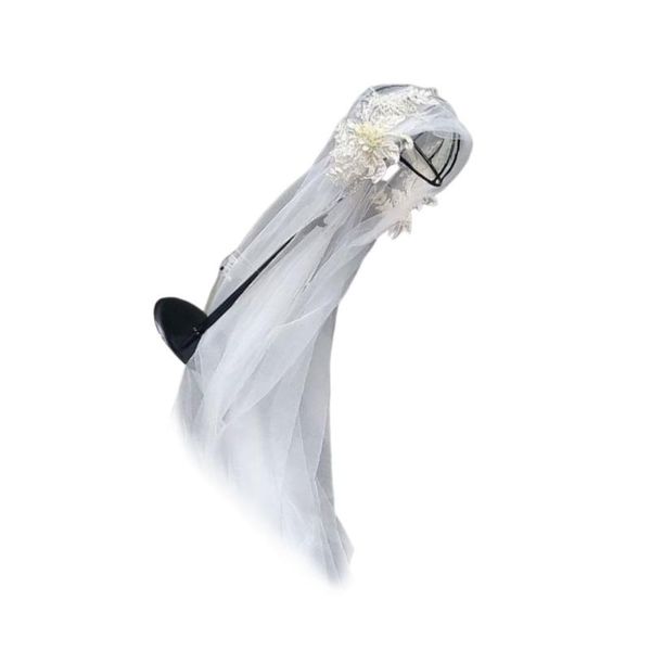 bridal veils retro headdress long white mantilla wedding yarn veil hair accessories for woman girl bride, Black
bridal veils retro headdress long white mantilla wedding yarn veil hair accessories for woman girl bride, Black