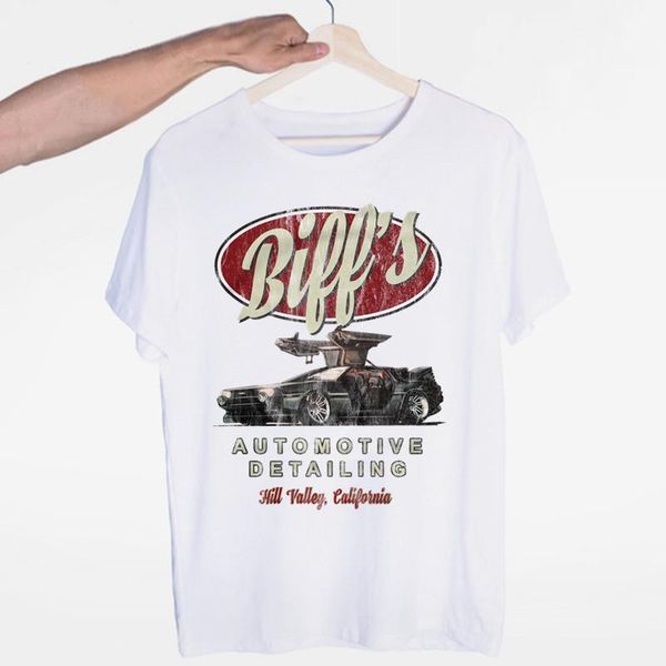 men's t-shirts back to the future classic movie science t-shirt o-neck short sleeves summer casual fashion men and women tshirt, White;black
men's t-shirts back to the future classic movie science t-shirt o-neck short sleeves summer casual fashion men and women tshirt, White;black