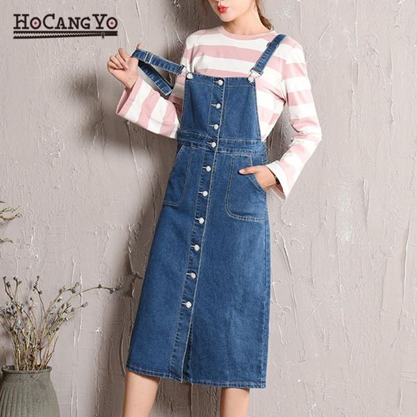 casual dresses hcyo plus size 5xl women denim dress spring autumn spaghetti strap loose long sundress overalls, Black;gray
casual dresses hcyo plus size 5xl women denim dress spring autumn spaghetti strap loose long sundress overalls, Black;gray