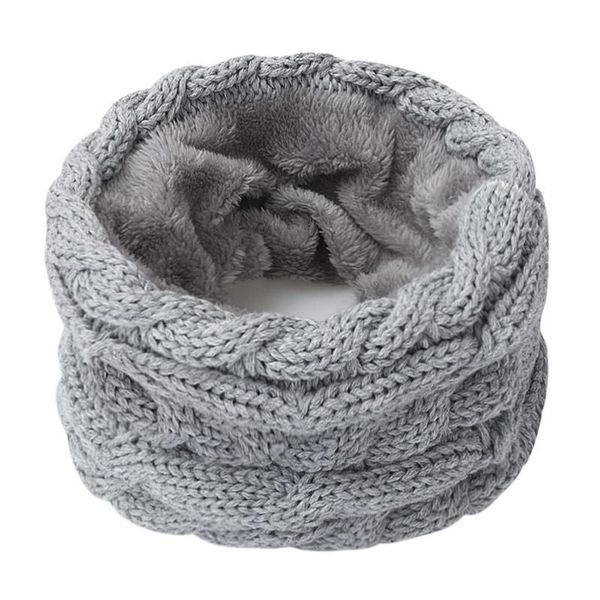 scarves iwinter women's knitted scarf winter warm plus velvet thicken cotton ring children loop girls unisex, Blue;gray
scarves iwinter women's knitted scarf winter warm plus velvet thicken cotton ring children loop girls unisex, Blue;gray