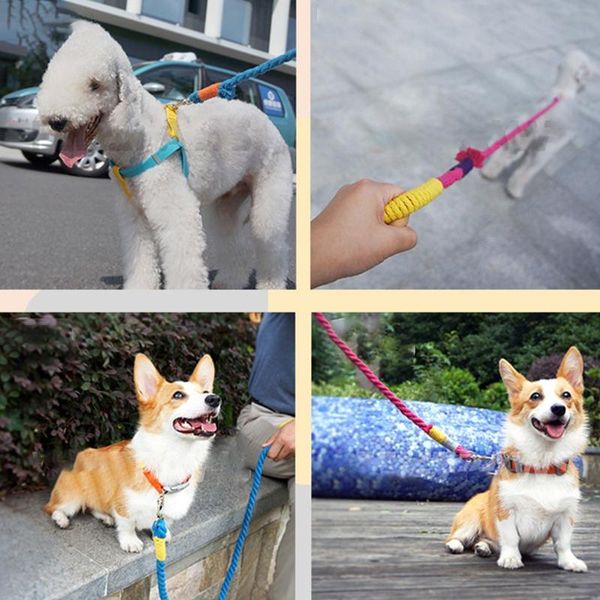 dog collars & leashes 150cm durable strong round cotton braided lead rope for pet training walking leash
dog collars & leashes 150cm durable strong round cotton braided lead rope for pet training walking leash