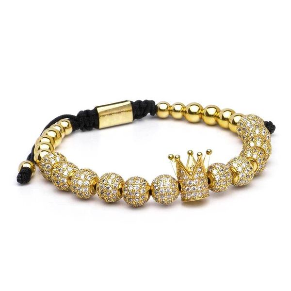 charm bracelets men bracelet bileklik crown beads zircon braided diy pulseira feminina for women and jewellery, Golden;silver
charm bracelets men bracelet bileklik crown beads zircon braided diy pulseira feminina for women and jewellery, Golden;silver