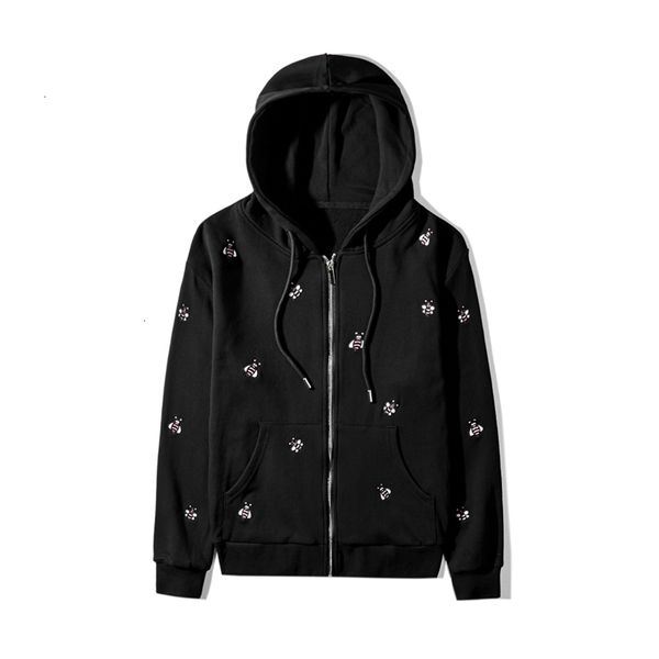2021 new embroidered bee mens hoodies full black sweatshirts fashion style streetwear hoodie for men clothing winte d73g
2021 new embroidered bee mens hoodies full black sweatshirts fashion style streetwear hoodie for men clothing winte d73g