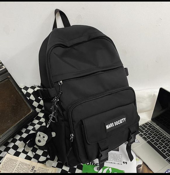 backpack bb217 high school students, college campus bags, large-capacity casual, simple and trendy women
backpack bb217 high school students, college campus bags, large-capacity casual, simple and trendy women