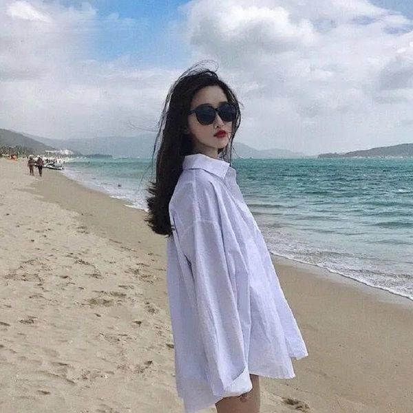 women's blouses & shirts streetwear long sleeve chiffon plus size black white women shirt button up loose ladies 2021 female
women's blouses & shirts streetwear long sleeve chiffon plus size black white women shirt button up loose ladies 2021 female
