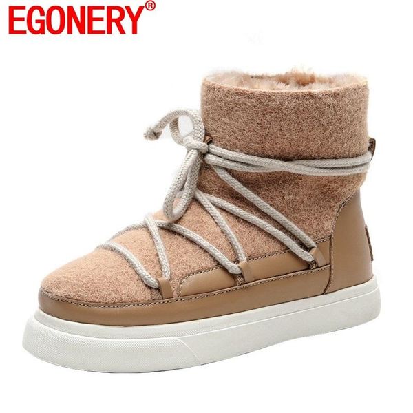 boots egonery cute wool snow 2022 winter style low heel warm shoes round toe slip-on cross tied fashion booties ladies boats, Black
boots egonery cute wool snow 2022 winter style low heel warm shoes round toe slip-on cross tied fashion booties ladies boats, Black