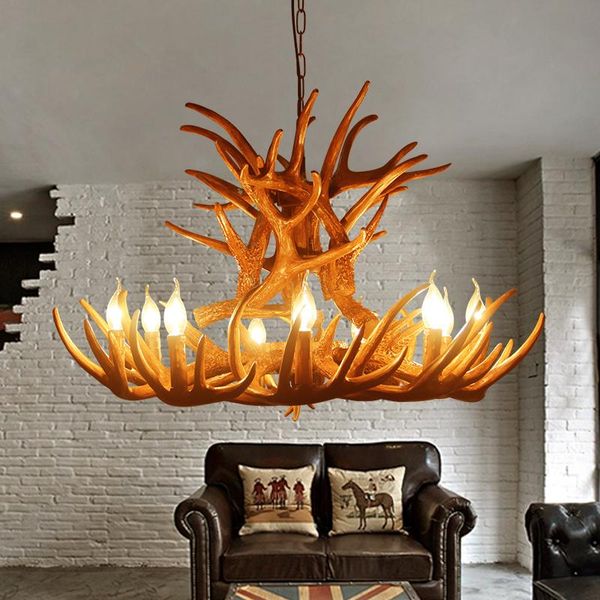 american retro antler chandelier living restaurant bar led chandeliers lighting antler industrial loft resin deer horn hanglamp
american retro antler chandelier living restaurant bar led chandeliers lighting antler industrial loft resin deer horn hanglamp