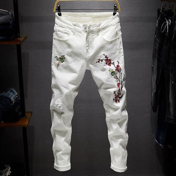 2021 new men gat stretch born jeans, customized mode slender broek, wild casual jeans big mate, Blue
2021 new men gat stretch born jeans, customized mode slender broek, wild casual jeans big mate, Blue