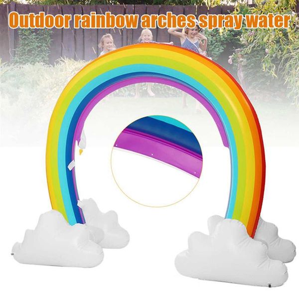 pool & accessories rainbow arch sprinkler outdoor lawn beach inflatable water spray kids play toys air matress summer
pool & accessories rainbow arch sprinkler outdoor lawn beach inflatable water spray kids play toys air matress summer