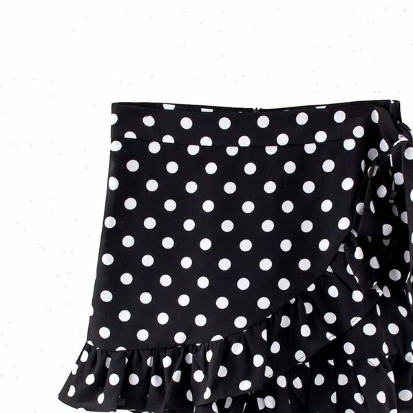 2021 women sweet ruffles polka dot shorts skirts vintage fashion side bow tie shorts casual girls chic short pants, White;black
2021 women sweet ruffles polka dot shorts skirts vintage fashion side bow tie shorts casual girls chic short pants, White;black