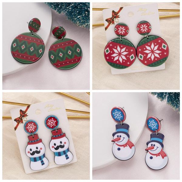 stud trendy geometric round statement earrings cartoon cute snowman snowflake christmas piercing ear jewelry for women, Golden;silver
stud trendy geometric round statement earrings cartoon cute snowman snowflake christmas piercing ear jewelry for women, Golden;silver