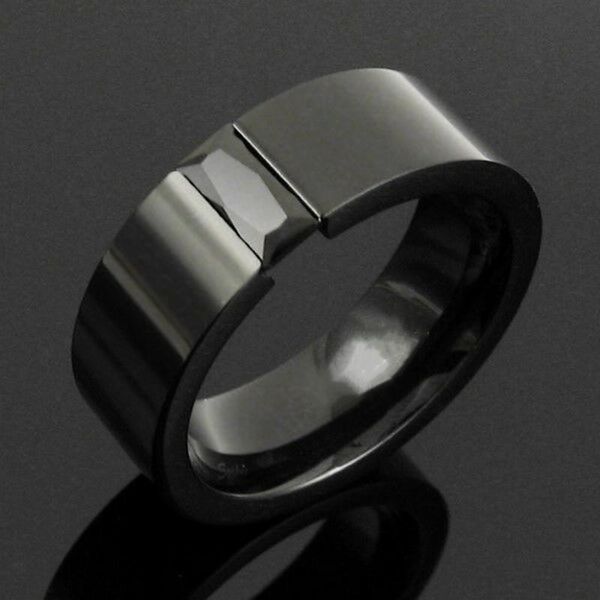 wedding rings stainless steel men's black square zircon ring simple comfortable engagement jewelry cocktail party, Slivery;golden
wedding rings stainless steel men's black square zircon ring simple comfortable engagement jewelry cocktail party, Slivery;golden