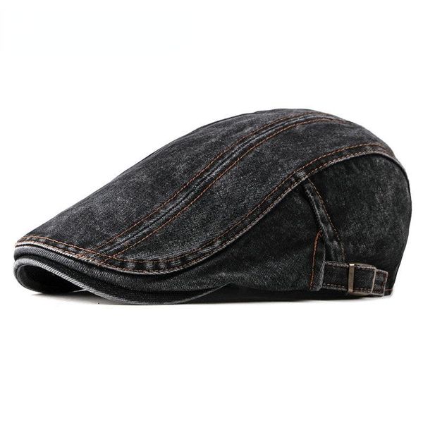 berets 2021 casual spring summer hat men women denim sboy caps visors cotton cabbie herringbone cap duckbill ivy flat hats, Blue;gray
berets 2021 casual spring summer hat men women denim sboy caps visors cotton cabbie herringbone cap duckbill ivy flat hats, Blue;gray