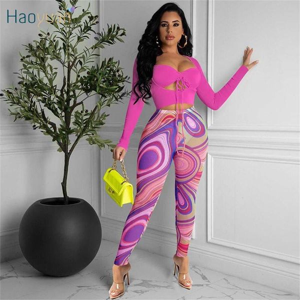 women's two piece pants haoyuan set bandage hollow crop mesh sheer printed leggings fall clothes for women clubwear vacation outfit, White
women's two piece pants haoyuan set bandage hollow crop mesh sheer printed leggings fall clothes for women clubwear vacation outfit, White