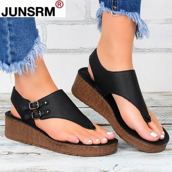 women sandals 2021 platform sandals with wedges shoes for women summer chaussure femme flip flops wedge heels sandalias, Black
women sandals 2021 platform sandals with wedges shoes for women summer chaussure femme flip flops wedge heels sandalias, Black