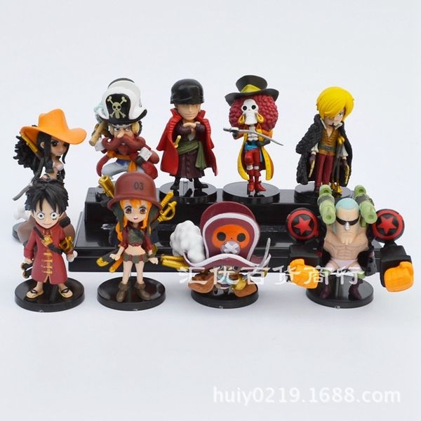 67 generation 9 red suit pirate king hand made car blind box gift twisted doll ornaments