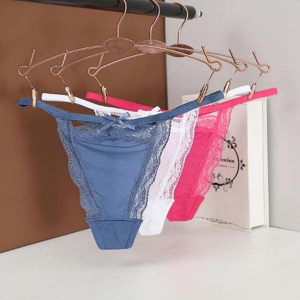 women's panties 1 pc lace women bow hollow out low-waist thong soft breathable seamless briefs lingerie 6 colors underwear, Black;pink
women's panties 1 pc lace women bow hollow out low-waist thong soft breathable seamless briefs lingerie 6 colors underwear, Black;pink