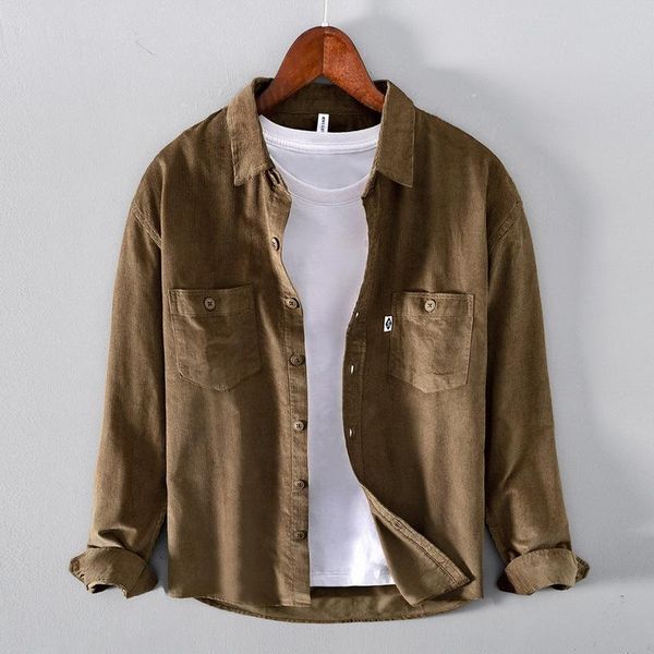 men's casual shirts l896 autumn winter men corduroy solid color simple comfortable japan style retro daily student boyfriend handsome, White;black
men's casual shirts l896 autumn winter men corduroy solid color simple comfortable japan style retro daily student boyfriend handsome, White;black