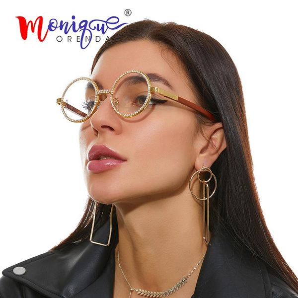 sunglasses custom retro wooden eyeglasses luxury diamond round glasses women for men polarized eye protection, White;black
sunglasses custom retro wooden eyeglasses luxury diamond round glasses women for men polarized eye protection, White;black