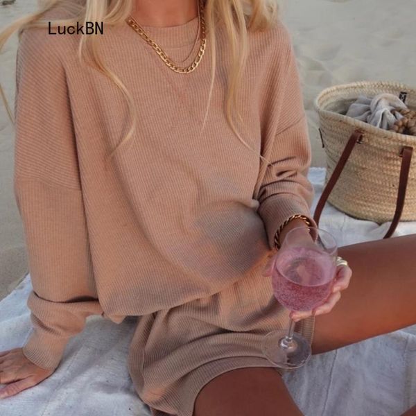 women's tracksuits spring summer fashion short sets women casual solid color 2 piece set long sleeve + shorts sports suit lady outfits, Gray
women's tracksuits spring summer fashion short sets women casual solid color 2 piece set long sleeve + shorts sports suit lady outfits, Gray
