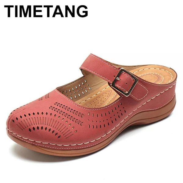 sandals timetang women flat shoes mules for pu leather round head slip women's flip flops slipper retro, Black
sandals timetang women flat shoes mules for pu leather round head slip women's flip flops slipper retro, Black