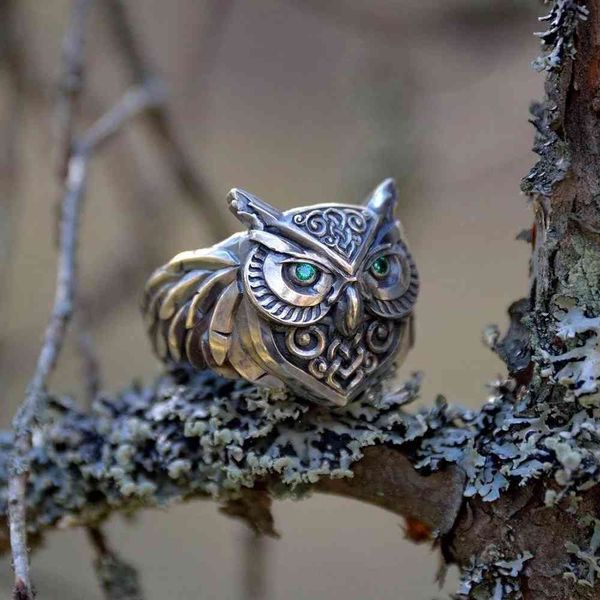designer rings personality 3d animal owl ring crystal eyes for women men punk hip hop carved pattern statement party club finger, Golden;silver
designer rings personality 3d animal owl ring crystal eyes for women men punk hip hop carved pattern statement party club finger, Golden;silver