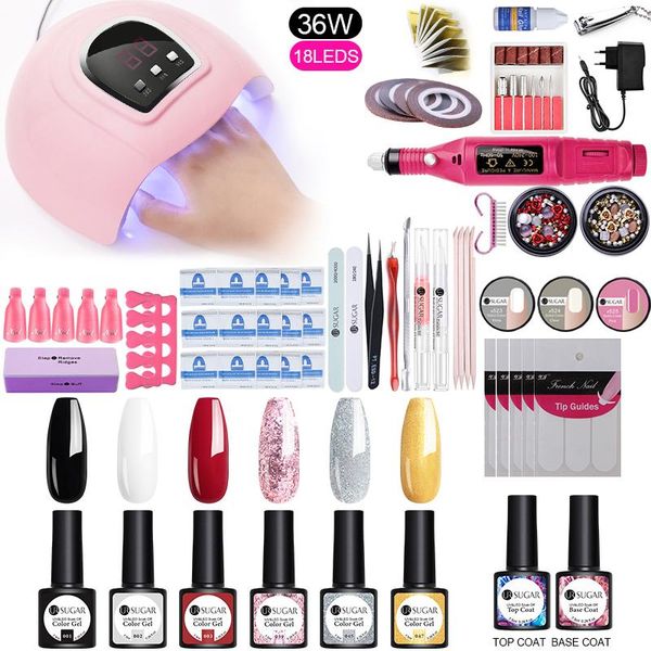 nail art kits set for manicures kis uv led lamp machine with electric drill gel polish varnish pedicure extension tools
nail art kits set for manicures kis uv led lamp machine with electric drill gel polish varnish pedicure extension tools