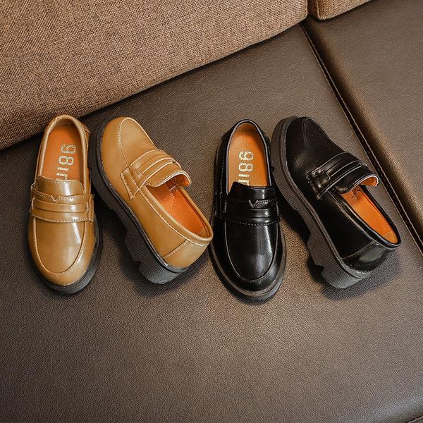 2021 autumn new british style children' shoes thick soled antiskid casual shoes for boys and girls, Black;grey
2021 autumn new british style children' shoes thick soled antiskid casual shoes for boys and girls, Black;grey