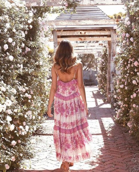 2021 Summer Ruffles Leaves Striped Print Spaghetti Strap Dress Holiday Woman Lace up V neck Loose Sling Maxi Long Dresses Beach, Red
2021 Summer Ruffles Leaves Striped Print Spaghetti Strap Dress Holiday Woman Lace up V neck Loose Sling Maxi Long Dresses Beach, Red