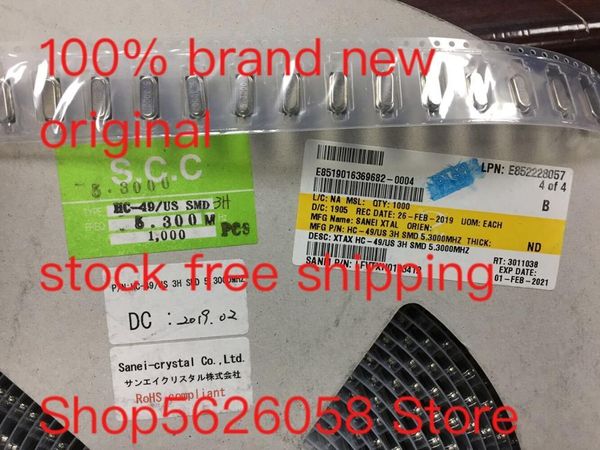 smart power plugs hc-49/us3hsmd5.3000mhz 100% original 10pcs-100pcs/lot
smart power plugs hc-49/us3hsmd5.3000mhz 100% original 10pcs-100pcs/lot