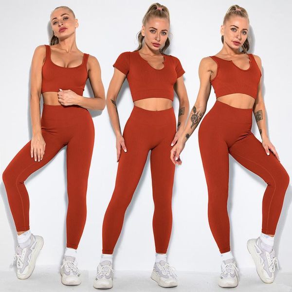 yoga outfit 11 colors seamless women set workout clothes short sleeve crop bra high waist leggings sports suit gym sportswear
yoga outfit 11 colors seamless women set workout clothes short sleeve crop bra high waist leggings sports suit gym sportswear