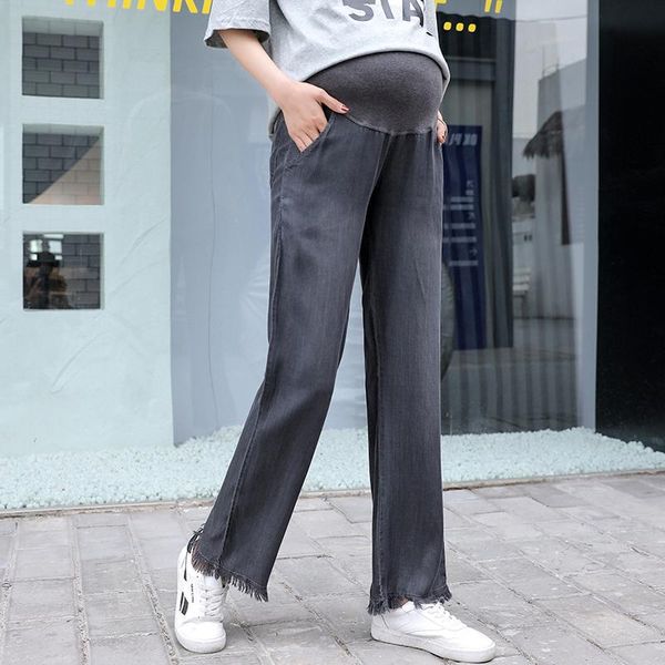 maternity bottoms tassel solid color wide leg pregnancy jeans comfort and leisure summer large size clothes pants pregnant t2133, White
maternity bottoms tassel solid color wide leg pregnancy jeans comfort and leisure summer large size clothes pants pregnant t2133, White