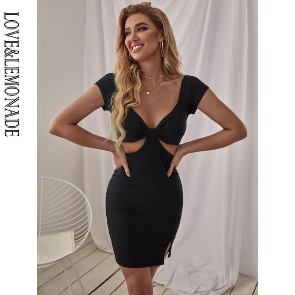 casual dresses love&lemonade open collar cut out bodycon back knitted elastic mini dress ad02519, Black;gray
casual dresses love&lemonade open collar cut out bodycon back knitted elastic mini dress ad02519, Black;gray