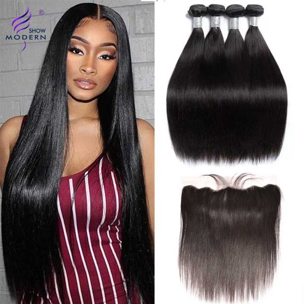 human hair bulks modern show brazilian straight 3/4 bundles with frontal closure 28 30 inch remy 13x4 lace, Black
human hair bulks modern show brazilian straight 3/4 bundles with frontal closure 28 30 inch remy 13x4 lace, Black