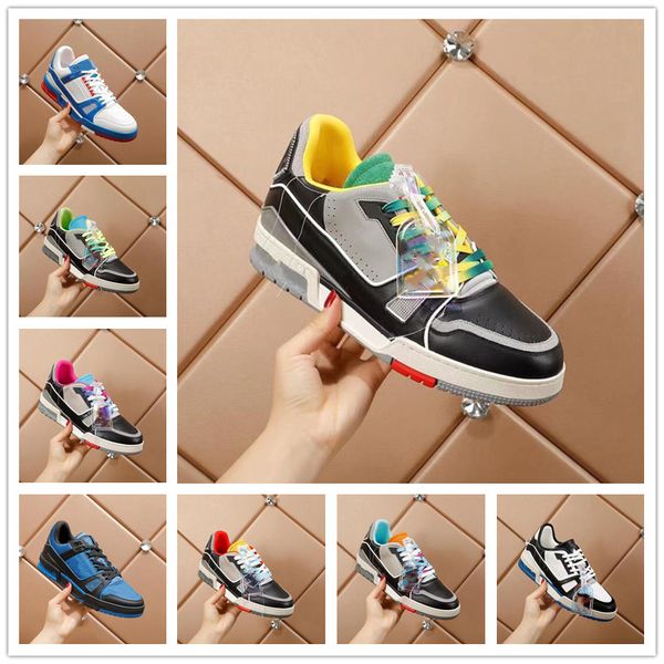 2021 men trainer shoes calf leather luxurys designers sneaker rubber outsole black patent leathers outdoor casual shoe sports trainers size
2021 men trainer shoes calf leather luxurys designers sneaker rubber outsole black patent leathers outdoor casual shoe sports trainers size
