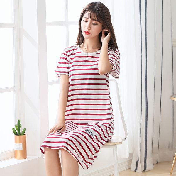 plus size 5xl loose cartoon night sleepwear ladies nightwear women nightgown korean summer cotton home dress nighty y7u8, White
plus size 5xl loose cartoon night sleepwear ladies nightwear women nightgown korean summer cotton home dress nighty y7u8, White