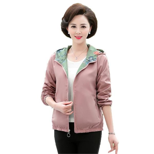 women's jackets spring autumn women coat outerwear hooded zipper casual jacket middle-aged and elderly short plus size 5xl, Black;brown
women's jackets spring autumn women coat outerwear hooded zipper casual jacket middle-aged and elderly short plus size 5xl, Black;brown