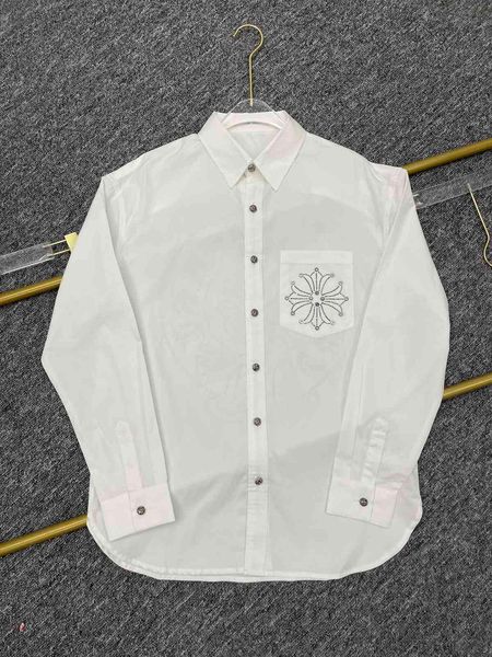 gaojiechao brand new ch cross sanskrit hardware drill pattern long sleeve thin shirt coat for men and wome, Black
gaojiechao brand new ch cross sanskrit hardware drill pattern long sleeve thin shirt coat for men and wome, Black